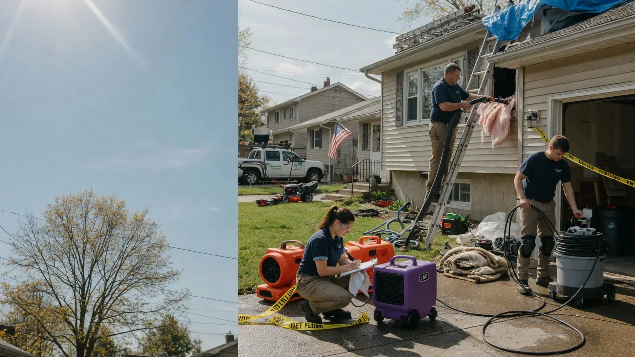 Emergency Water Removal in Bentleyville, PA near me